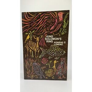 King Solomon's Ring by Konrad Lorenz 1980 Time-Life‎ Books Illustrated Paperback